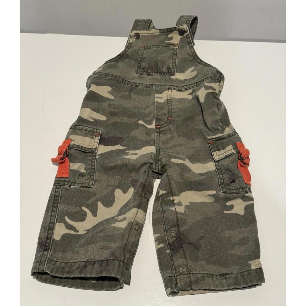 Baby Boy Please Mum Camouflage Overall Size 6 Months